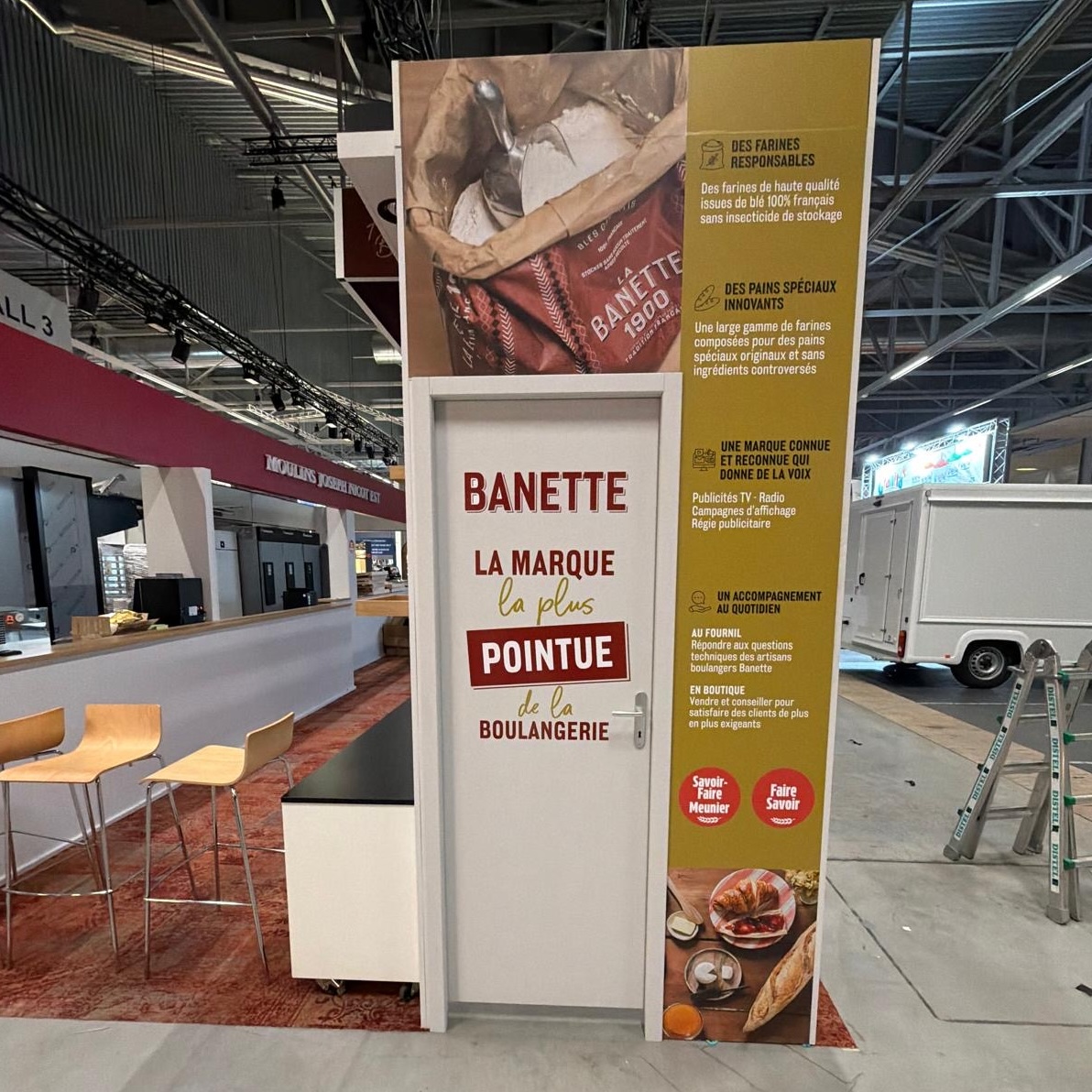 Habillage stand adhésif-SALON EGAST BAS RHIN