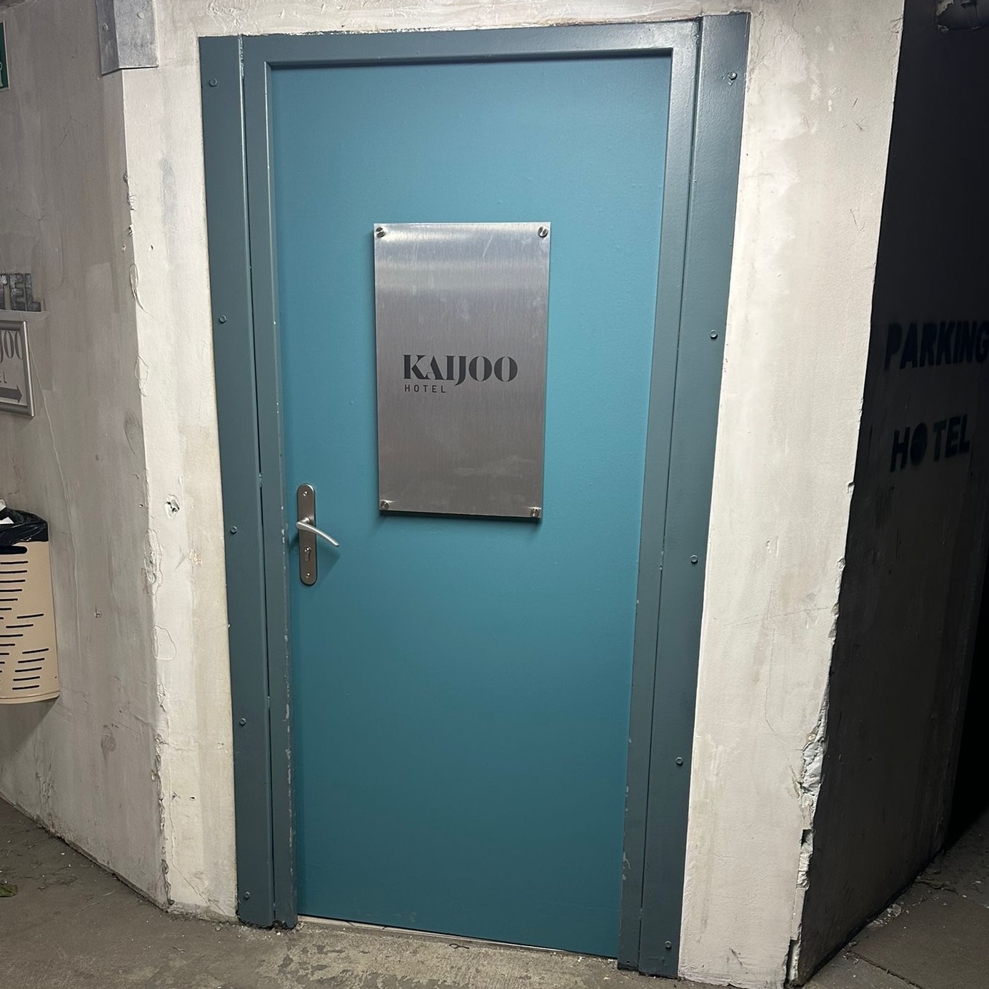 Plaque Signalétique - Hotel KAIJOO - STRASBOURG