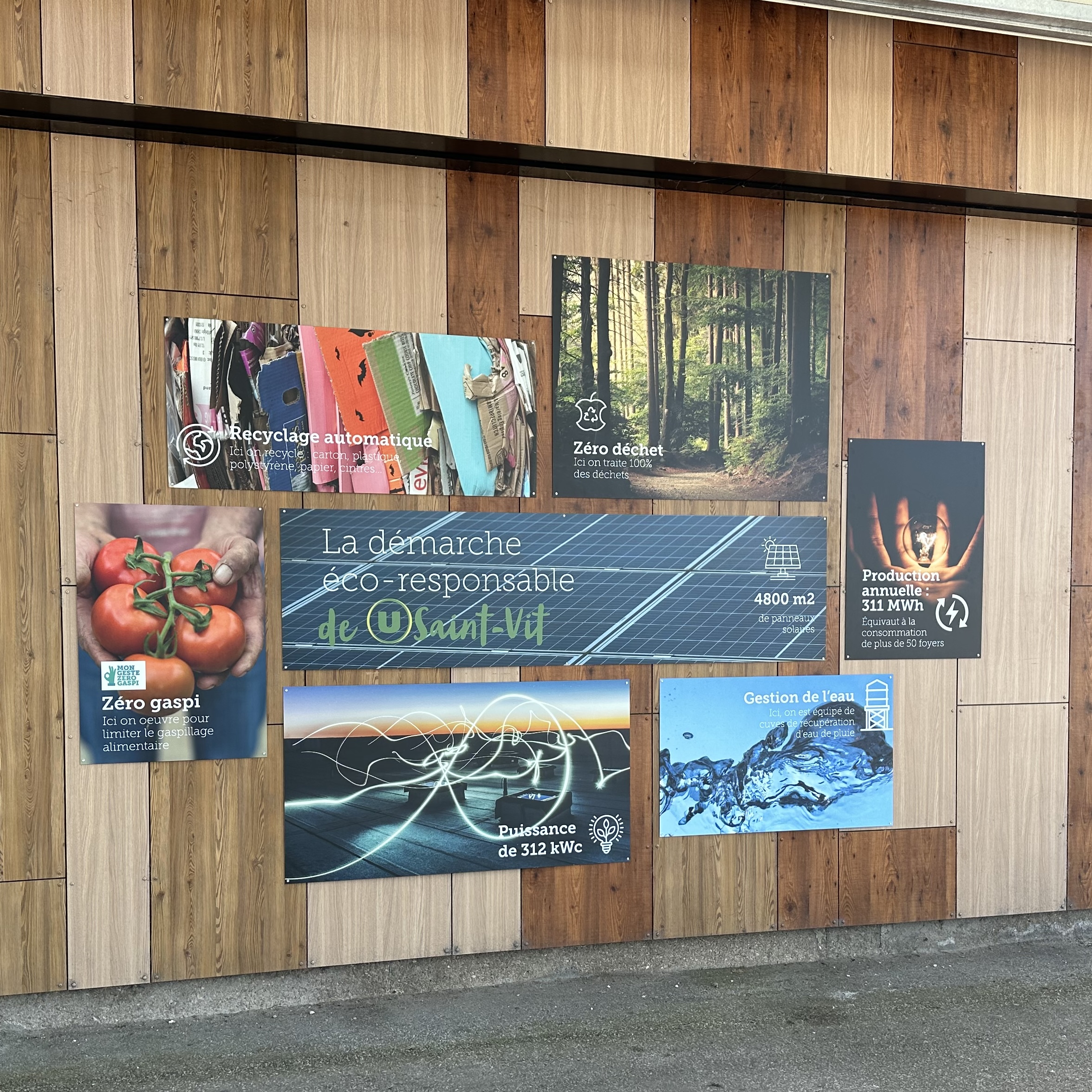 SIGNALETIQUE EXTERIEURE-SUPER U-SAINT VIT